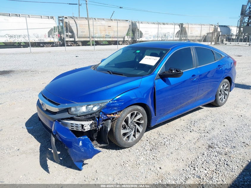 Vin: 2hgfc2f74jh523134, lot: 45785581, honda civic ex 20182