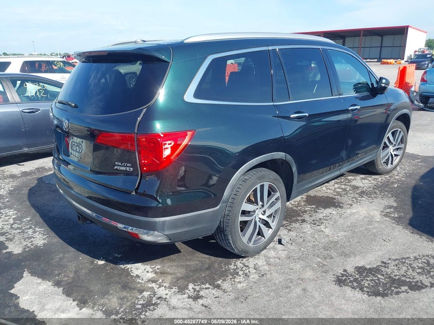 2016 HONDA PILOT auction photo 4