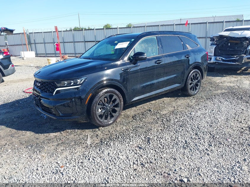 Vin: 5xyrk4lfxng115764, lot: 45785609, kia sorento sx 20222