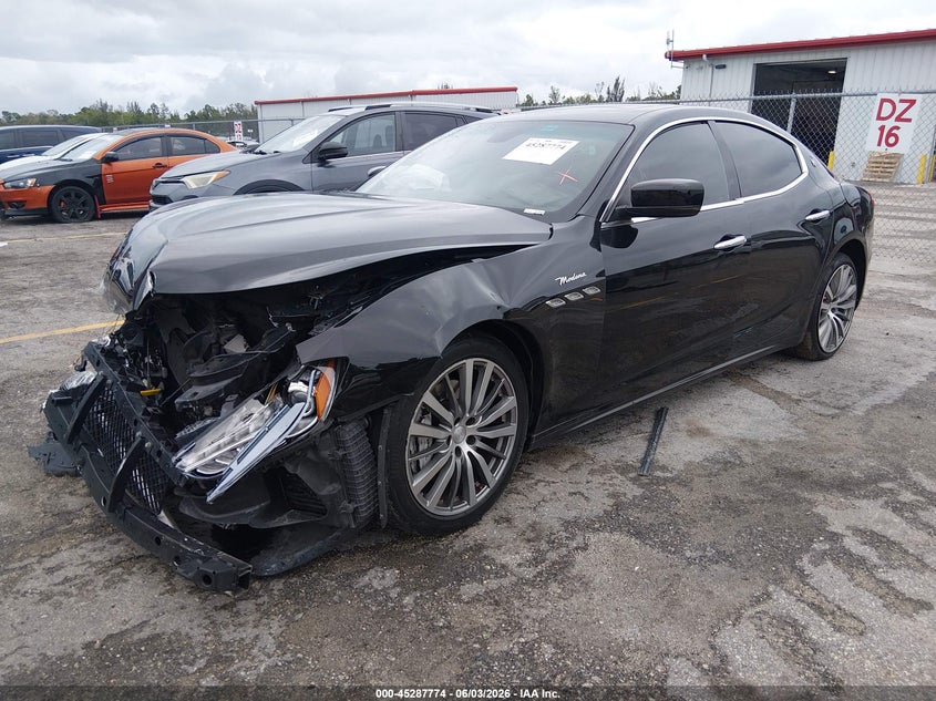 Vin: zam57xsa1g1173879, lot: 45785610, maserati ghibli 20162