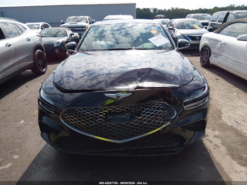 2022 Genesis G70 2.0T Awd VIN: KMTG34TA6NU103250 Lot: 45287785