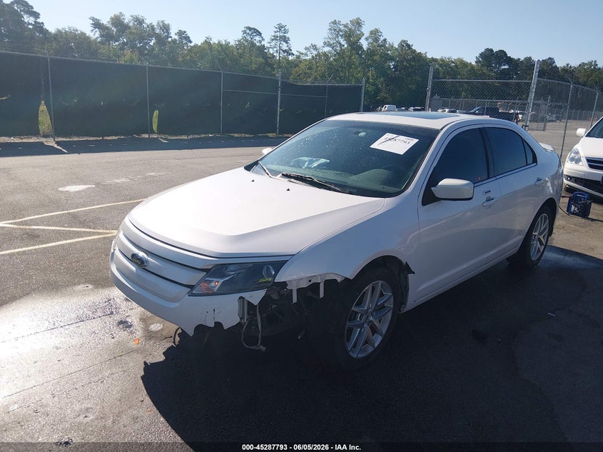 Vin: 3fahp0ja7cr267703, lot: 45785629, ford fusion sel 20122