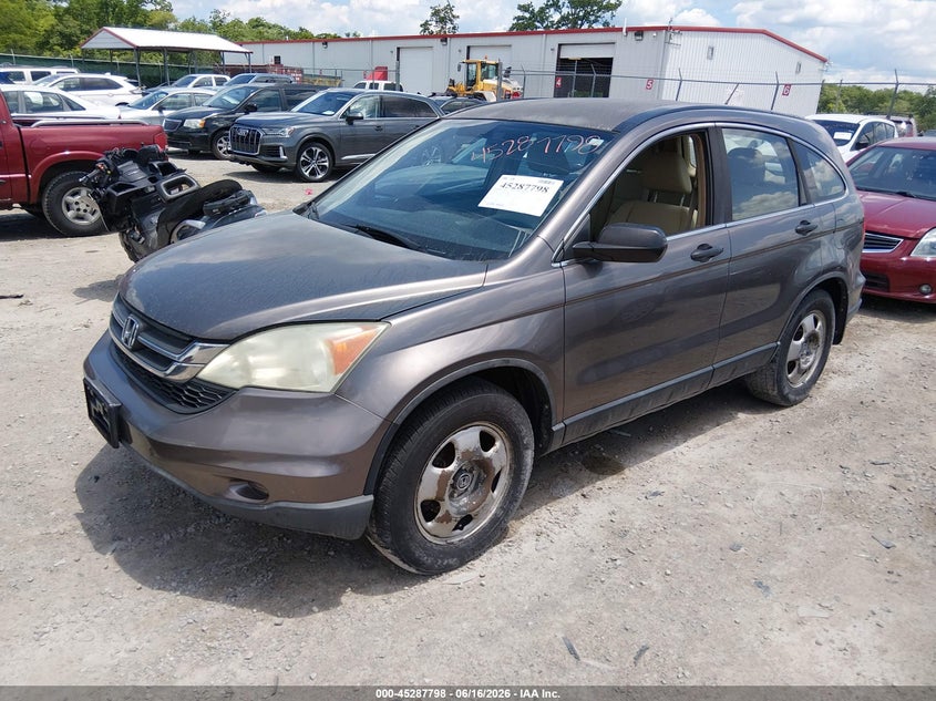 2010 Honda Cr-V Lx 5J6RE4H38AL073447 photo 1