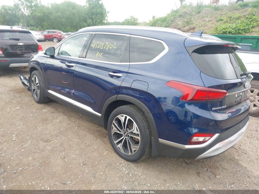 Vin: 5nms53aa6kh103459, lot: 45785638, hyundai santa fe ultimate 2.0t 20193