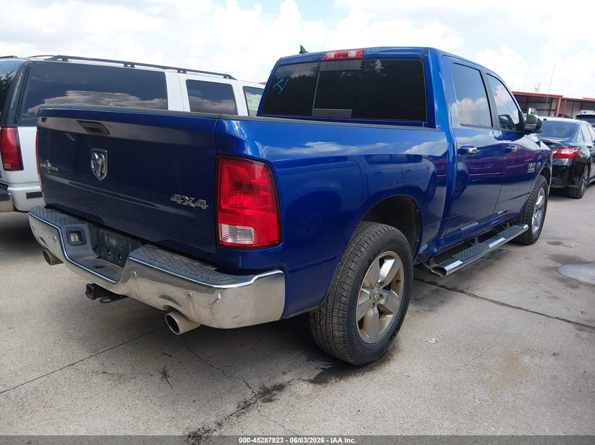 Vin: 1c6rr7lt4g5345078, lot: 45785659, ram 1500 lone star 20164