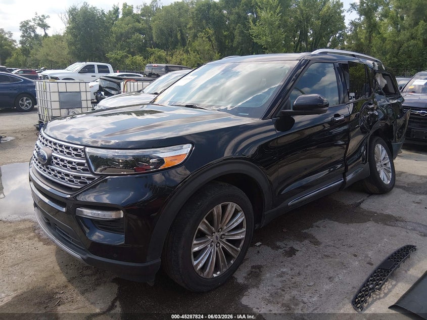 Vin: 1fmsk8fh9mga29732, lot: 45785660, ford explorer limited 20212
