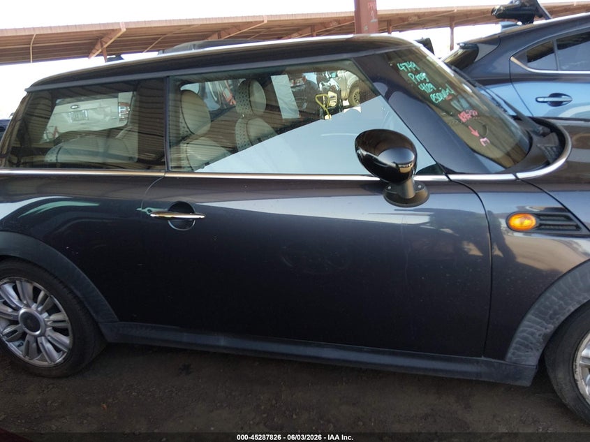 2012 Mini Cooper 1.6 grey Lot 111045287826 Vin WMWSU3C56CT254057