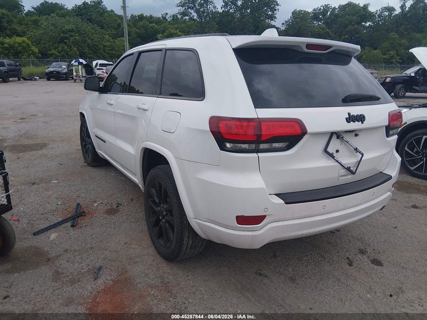Vin: 1c4rjeag6hc770257, lot: 45785680, jeep grand cherokee altitude 4x2 20173