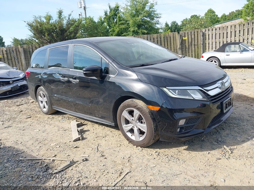 Vin: 5fnrl6h74kb129432, lot: 45785687, honda odyssey ex-l 2019 img_1