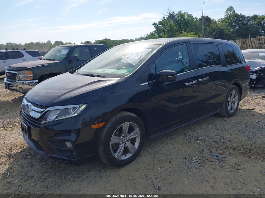 Vin: 5fnrl6h74kb129432, lot: 45785687, honda odyssey ex-l 20192