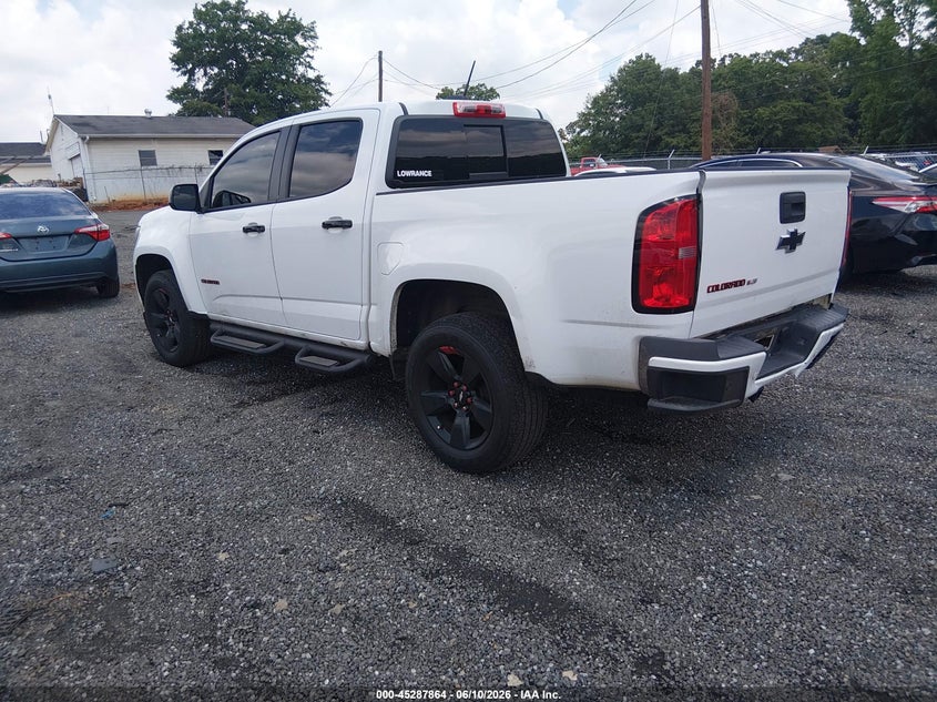 CHEVROLET COLORADO 2019 VIN 1GCGSCEN6K1144826
