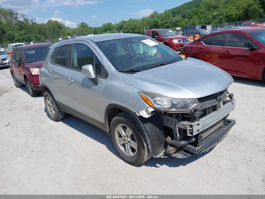 CHEVROLET TRAX 2017 VIN KL7CJNSB5HB141505