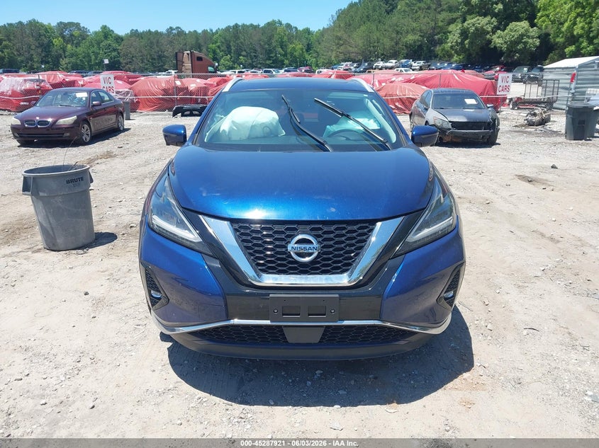 2020 Nissan Murano Sl Fwd VIN: 5N1AZ2CJ2LN139818 Lot: 45287921