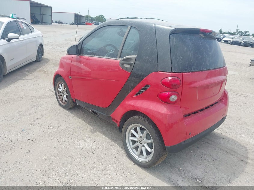 Vin: wmeej3baxak362287, lot: 45785771, smart fortwo passion/pure 20103