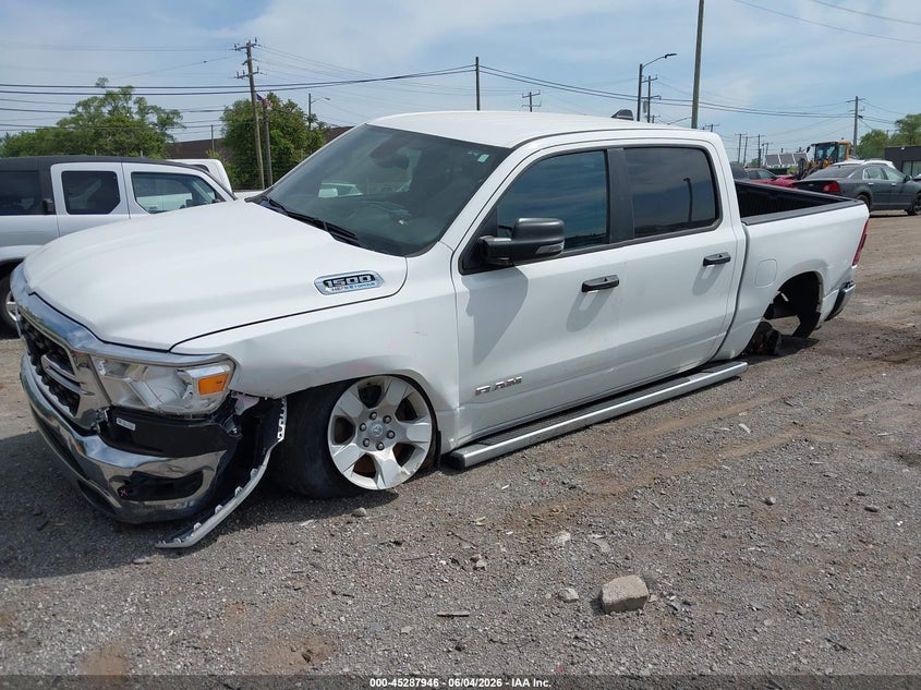 Vin: 1c6srfft9rn115528, lot: 45785782, ram 1500 big horn  4x4 5'7 box 20242