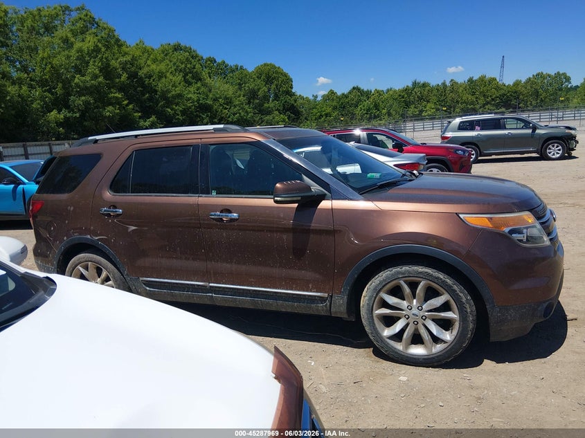 2012 Ford Explorer 3.5 Limited brown Lot 111045287969 Vin 1FMHK8F88CGA20271