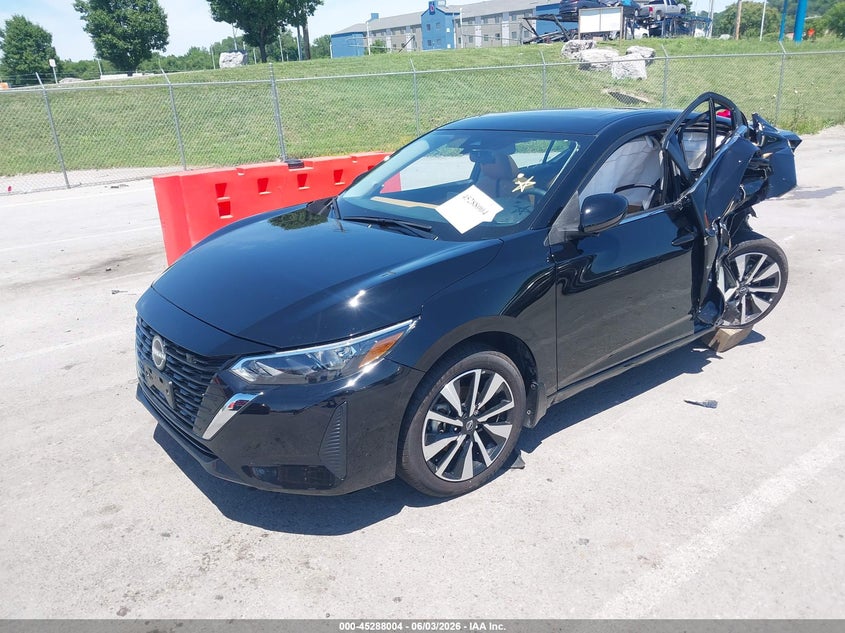 Vin: 3n1ab8cv9sy226764, lot: 45785840, nissan sentra sv 20252