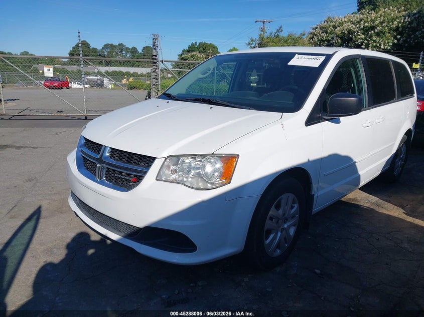 Vin: 2c4rdgbg9er378751, lot: 45785842, dodge grand caravan se 20142