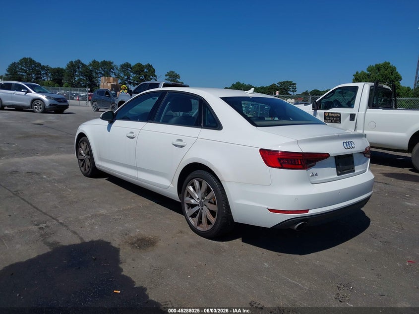 Vin: waugnaf43hn000909, lot: 45785861, audi a4 2.0t premium 20173