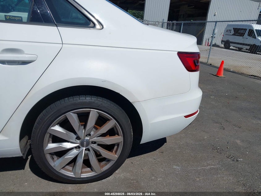 2017 Audi A4 2.0T Premium VIN: WAUGNAF43HN000909 Lot: 45288025