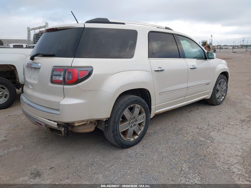 Vin: 1gkkrtkd9fj176844, lot: 45785873, gmc acadia denali 20154