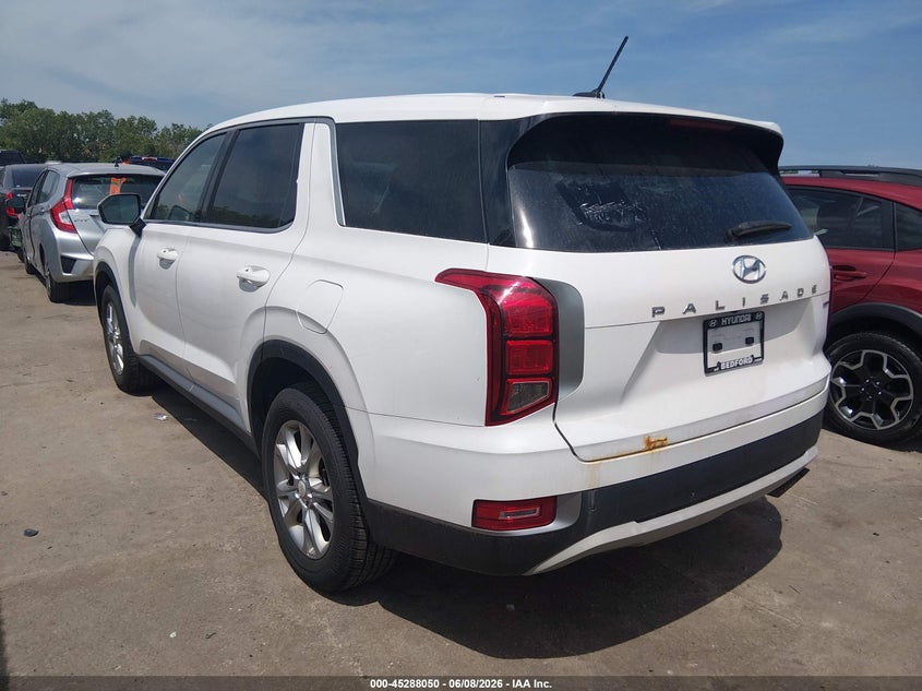 Vin: km8r1dhe8lu051735, lot: 45785886, hyundai palisade se 20203