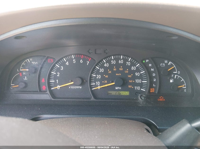 2000 Toyota Tundra Ltd V8 VIN: 5TBRT3817YS049498 Lot: 45288055