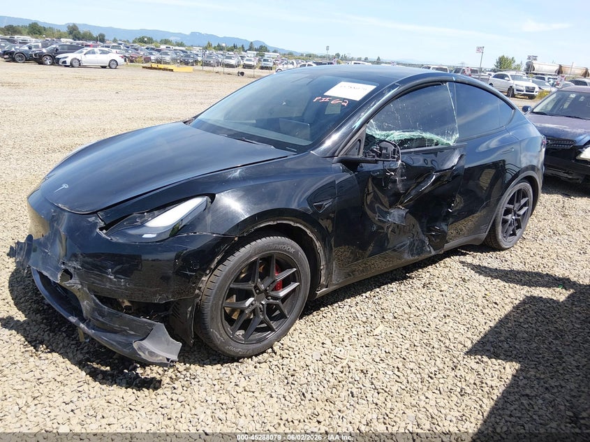 Vin: 7saygdef4nf397369, lot: 45785915, tesla model y performance dual motor all-wheel drive 20222