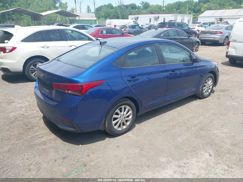 Vin: 3kpc24a30je026890, lot: 45785950, hyundai accent sel 20184