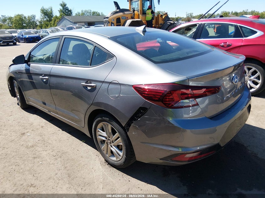 Vin: 5npd84lfxkh462394, lot: 45785961, hyundai elantra sel 20193