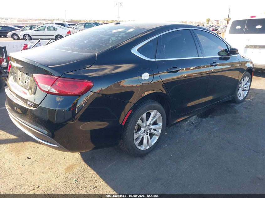 2015 CHRYSLER 200 SEDAN 2.4L I-4 VVT, 184HP