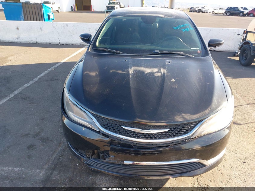 2015 CHRYSLER 200 SEDAN 2.4L I-4 VVT, 184HP