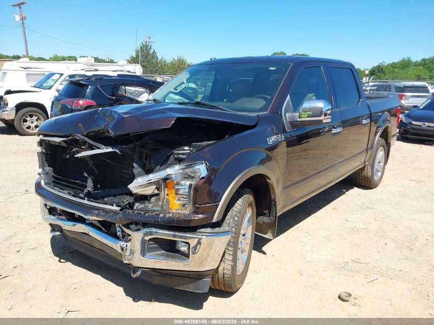 Vin: 1ftew1eg8jfe61431, lot: 45785981, ford f-150 lariat 20182