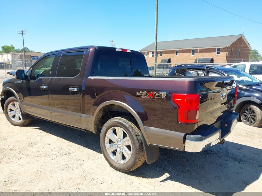 Vin: 1ftew1eg8jfe61431, lot: 45785981, ford f-150 lariat 20183