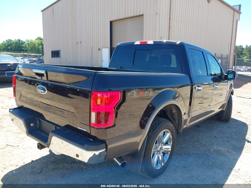 Vin: 1ftew1eg8jfe61431, lot: 45785981, ford f-150 lariat 20184