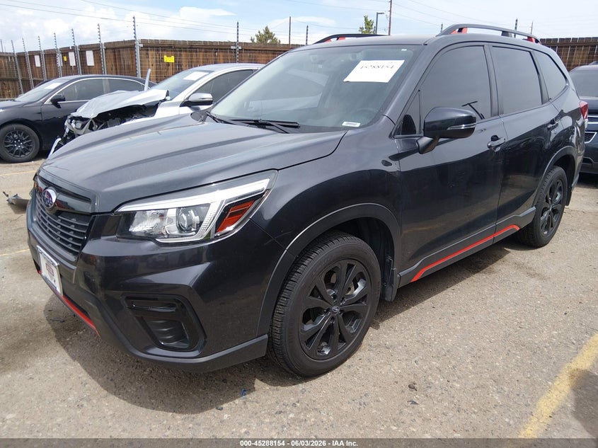 Vin: jf2skapc5kh503117, lot: 45785990, subaru forester sport 20192
