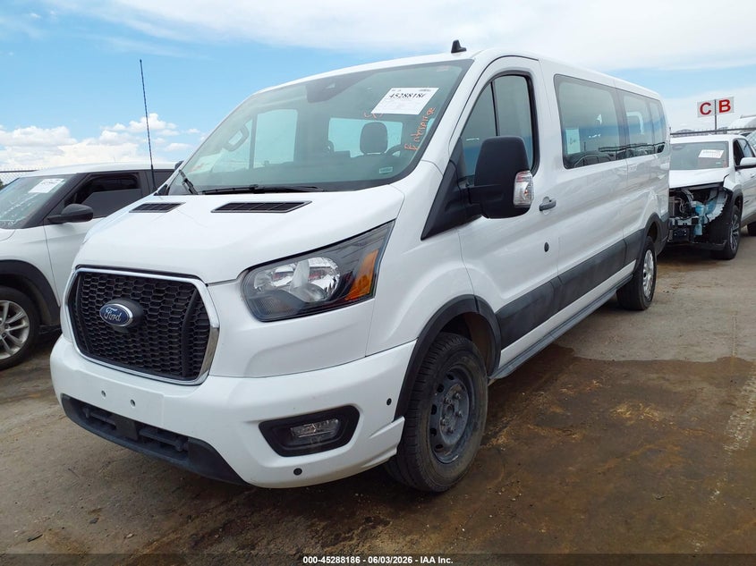 Vin: 1fbax2y81rka73342, lot: 45786022, ford transit-350 passenger van xlt 20242