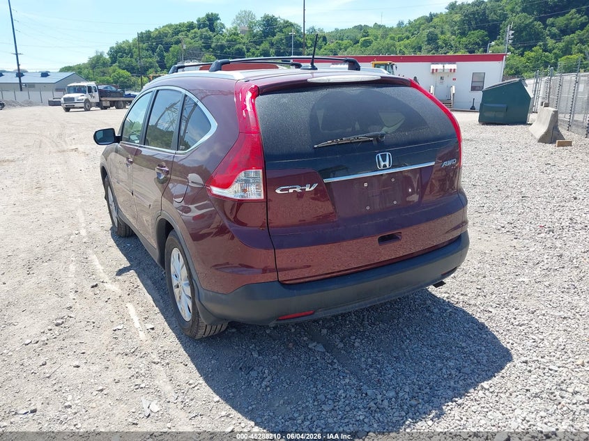 Vin: 5j6rm4h72cl064042, lot: 45786046, honda cr-v ex-l 20123