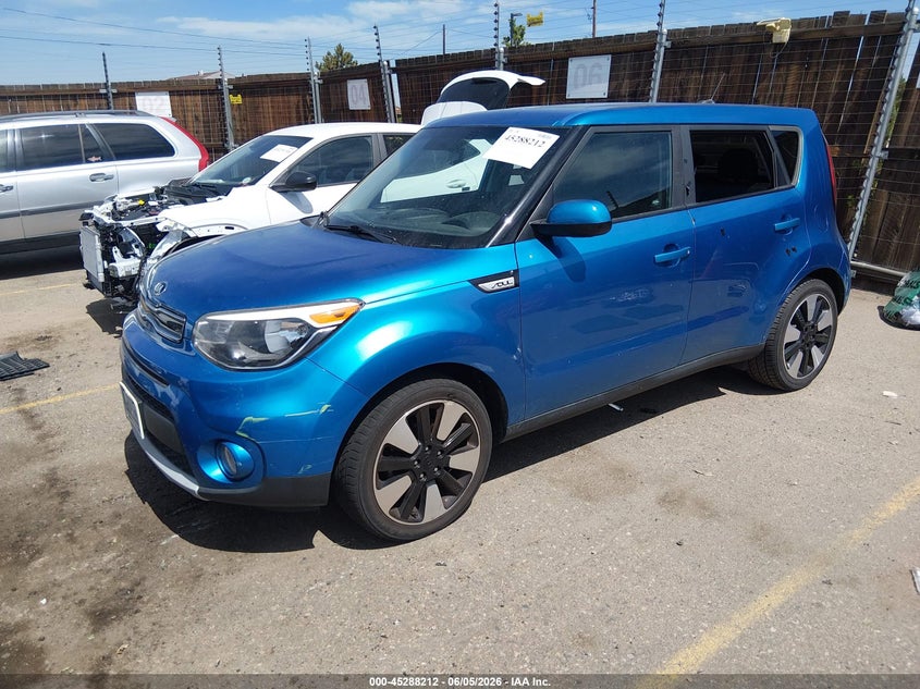 Vin: kndjp3a52k7652821, lot: 45786048, kia soul + 20192