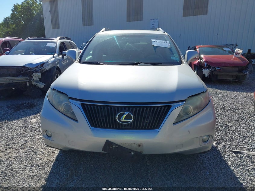 2010 Lexus Rx 350 VIN: 2T2BK1BA3AC016744 Lot: 45288213