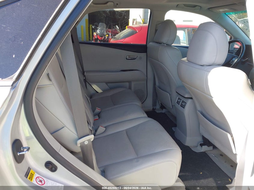 2010 Lexus Rx 350 VIN: 2T2BK1BA3AC016744 Lot: 45288213