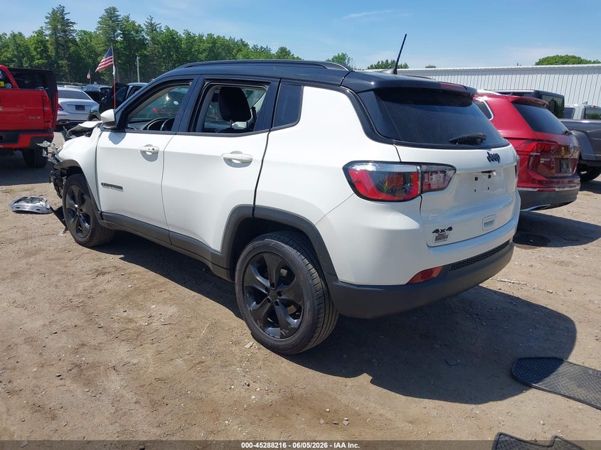 Vin: 3c4njdbb7lt127893, lot: 45786052, jeep compass altitude 4x4 20203