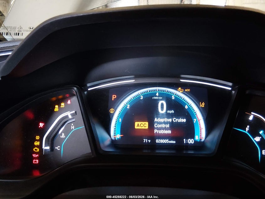 2020 HONDA CIVIC SEDAN 2.0L I-4 DOHC, VVT, 158HP