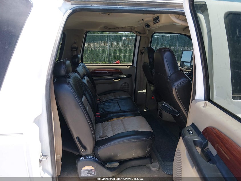 2005 Ford Excursion Eddie Bauer VIN: 1FMSU45PX5EC33741 Lot: 45288223