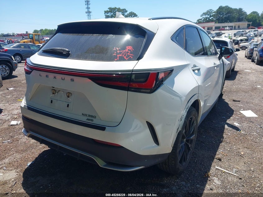 2022 LEXUS NX 350 auction photo 4