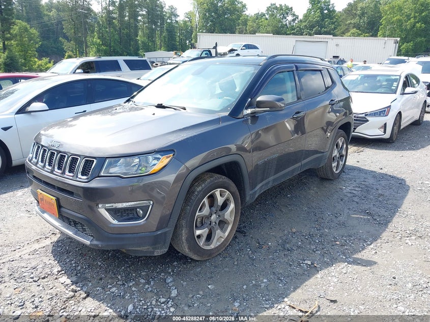 JEEP COMPASS 2018 VIN 3C4NJDCB0JT299291