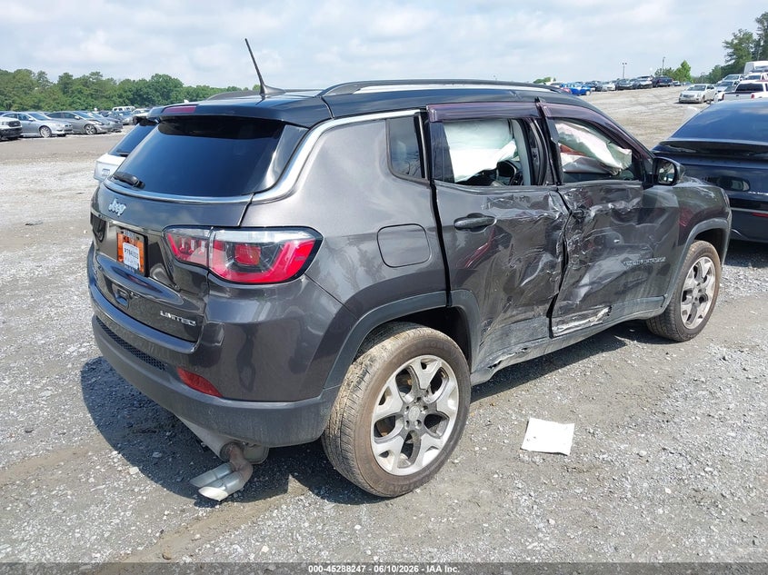 JEEP COMPASS 2018 VIN 3C4NJDCB0JT299291