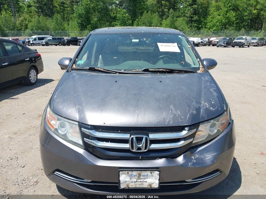 2014 Honda Odyssey Ex-L VIN: 5FNRL5H66EB123511 Lot: 45288270