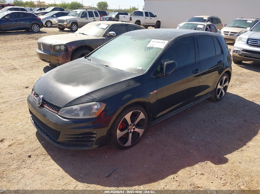 Vin: 3vw4t7au7hm067056, lot: 45786120, volkswagen golf gti autobahn 4-door/s 4-door/se 4-door/sport 4-door 20172
