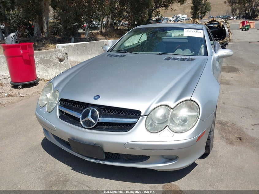 2004 Mercedes-Benz Sl 500 VIN: WDBSK75F94F070025 Lot: 45288288